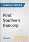First Southern Bancorp Fundamental Company Report Including Financial, SWOT, Competitors and Industry Analysis - Product Thumbnail Image