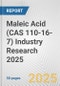 Maleic Acid (CAS 110-16-7) Industry Research 2025: Global and Regional Market Trends 2019-2024 and Forecast to 2029 - Product Thumbnail Image