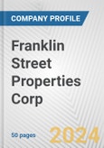 Franklin Street Properties Corp. Fundamental Company Report Including Financial, SWOT, Competitors and Industry Analysis- Product Image