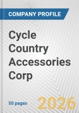 Cycle Country Accessories Corp. Fundamental Company Report Including Financial, SWOT, Competitors and Industry Analysis- Product Image