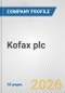 Kofax plc Fundamental Company Report Including Financial, SWOT, Competitors and Industry Analysis - Product Thumbnail Image