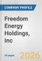 Freedom Energy Holdings, Inc. Fundamental Company Report Including Financial, SWOT, Competitors and Industry Analysis - Product Thumbnail Image