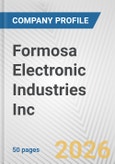 Formosa Electronic Industries Inc. Fundamental Company Report Including Financial, SWOT, Competitors and Industry Analysis- Product Image