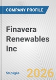 Finavera Renewables Inc. Fundamental Company Report Including Financial, SWOT, Competitors and Industry Analysis- Product Image