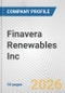Finavera Renewables Inc. Fundamental Company Report Including Financial, SWOT, Competitors and Industry Analysis - Product Thumbnail Image