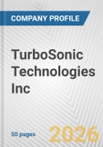 TurboSonic Technologies Inc. Fundamental Company Report Including Financial, SWOT, Competitors and Industry Analysis- Product Image