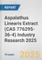 Aspalathus Linearis Extract (CAS 776295-36-4) Industry Research 2025: Global and Regional Market Trends 2019-2024 and Forecast to 2029 - Product Thumbnail Image