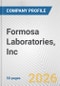 Formosa Laboratories, Inc. Fundamental Company Report Including Financial, SWOT, Competitors and Industry Analysis - Product Thumbnail Image