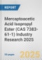 Mercaptoacetic Acid Isopropyl Ester (CAS 7383-61-1) Industry Research 2025: Global and Regional Market Trends 2019-2024 and Forecast to 2029 - Product Image