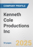 Kenneth Cole Productions Inc. Fundamental Company Report Including Financial, SWOT, Competitors and Industry Analysis- Product Image