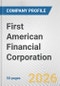 First American Financial Corporation Fundamental Company Report Including Financial, SWOT, Competitors and Industry Analysis - Product Thumbnail Image