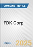 FDK Corp. Fundamental Company Report Including Financial, SWOT, Competitors and Industry Analysis- Product Image