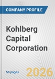 Kohlberg Capital Corporation Fundamental Company Report Including Financial, SWOT, Competitors and Industry Analysis- Product Image