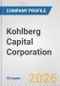 Kohlberg Capital Corporation Fundamental Company Report Including Financial, SWOT, Competitors and Industry Analysis - Product Thumbnail Image