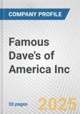 Famous Dave's of America Inc. Fundamental Company Report Including Financial, SWOT, Competitors and Industry Analysis- Product Image