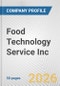 Food Technology Service Inc. Fundamental Company Report Including Financial, SWOT, Competitors and Industry Analysis - Product Thumbnail Image