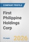 First Philippine Holdings Corp. Fundamental Company Report Including Financial, SWOT, Competitors and Industry Analysis - Product Thumbnail Image
