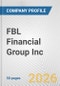 FBL Financial Group Inc. Fundamental Company Report Including Financial, SWOT, Competitors and Industry Analysis - Product Thumbnail Image