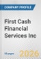First Cash Financial Services Inc. Fundamental Company Report Including Financial, SWOT, Competitors and Industry Analysis - Product Thumbnail Image