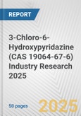 3-Chloro-6-Hydroxypyridazine (CAS 19064-67-6) Industry Research 2025: Global and Regional Market Trends 2019-2024 and Forecast to 2029- Product Image