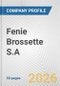 Fenie Brossette S.A. Fundamental Company Report Including Financial, SWOT, Competitors and Industry Analysis - Product Thumbnail Image