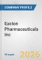 Easton Pharmaceuticals Inc. Fundamental Company Report Including Financial, SWOT, Competitors and Industry Analysis - Product Thumbnail Image