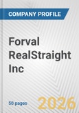 Forval RealStraight Inc. Fundamental Company Report Including Financial, SWOT, Competitors and Industry Analysis- Product Image