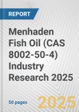 Menhaden Fish Oil (CAS 8002-50-4) Industry Research 2025: Global and Regional Market Trends 2019-2024 and Forecast to 2029- Product Image