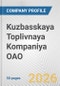 Kuzbasskaya Toplivnaya Kompaniya OAO Fundamental Company Report Including Financial, SWOT, Competitors and Industry Analysis - Product Thumbnail Image