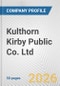 Kulthorn Kirby Public Co. Ltd. Fundamental Company Report Including Financial, SWOT, Competitors and Industry Analysis - Product Thumbnail Image