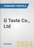 G Taste Co., Ltd Fundamental Company Report Including Financial, SWOT, Competitors and Industry Analysis- Product Image