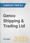 Genco Shipping & Trading Ltd. Fundamental Company Report Including Financial, SWOT, Competitors and Industry Analysis - Product Thumbnail Image