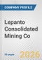 Lepanto Consolidated Mining Co. Fundamental Company Report Including Financial, SWOT, Competitors and Industry Analysis - Product Thumbnail Image