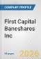 First Capital Bancshares Inc. Fundamental Company Report Including Financial, SWOT, Competitors and Industry Analysis - Product Thumbnail Image