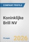 Koninklijke Brill NV Fundamental Company Report Including Financial, SWOT, Competitors and Industry Analysis - Product Thumbnail Image