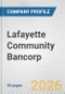 Lafayette Community Bancorp Fundamental Company Report Including Financial, SWOT, Competitors and Industry Analysis - Product Thumbnail Image