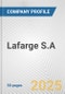 Lafarge S.A. Fundamental Company Report Including Financial, SWOT, Competitors and Industry Analysis - Product Thumbnail Image