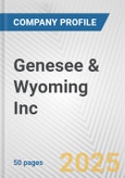 Genesee & Wyoming Inc. Fundamental Company Report Including Financial, SWOT, Competitors and Industry Analysis- Product Image