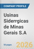 Usinas Siderrgicas de Minas Gerais S.A. Fundamental Company Report Including Financial, SWOT, Competitors and Industry Analysis- Product Image