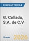 G. Collado, S.A. de C.V. Fundamental Company Report Including Financial, SWOT, Competitors and Industry Analysis - Product Thumbnail Image