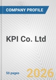 KPI Co. Ltd. Fundamental Company Report Including Financial, SWOT, Competitors and Industry Analysis- Product Image