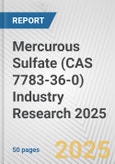 Mercurous Sulfate (CAS 7783-36-0) Industry Research 2025: Global and Regional Market Trends 2019-2024 and Forecast to 2029- Product Image