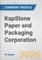 KapStone Paper and Packaging Corporation Fundamental Company Report Including Financial, SWOT, Competitors and Industry Analysis - Product Thumbnail Image