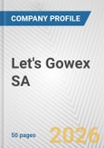 Let's Gowex SA Fundamental Company Report Including Financial, SWOT, Competitors and Industry Analysis- Product Image
