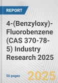 4-(Benzyloxy)-Fluorobenzene (CAS 370-78-5) Industry Research 2025: Global and Regional Market Trends 2019-2024 and Forecast to 2029- Product Image