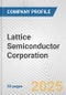 Lattice Semiconductor Corporation Fundamental Company Report Including Financial, SWOT, Competitors and Industry Analysis - Product Thumbnail Image