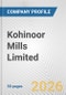 Kohinoor Mills Limited Fundamental Company Report Including Financial, SWOT, Competitors and Industry Analysis - Product Thumbnail Image