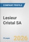 Lesieur Cristal SA Fundamental Company Report Including Financial, SWOT, Competitors and Industry Analysis - Product Thumbnail Image