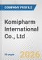 Komipharm International Co., Ltd. Fundamental Company Report Including Financial, SWOT, Competitors and Industry Analysis - Product Thumbnail Image