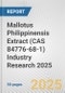 Mallotus Philippinensis Extract (CAS 84776-68-1) Industry Research 2025: Global and Regional Market Trends 2019-2024 and Forecast to 2029 - Product Image